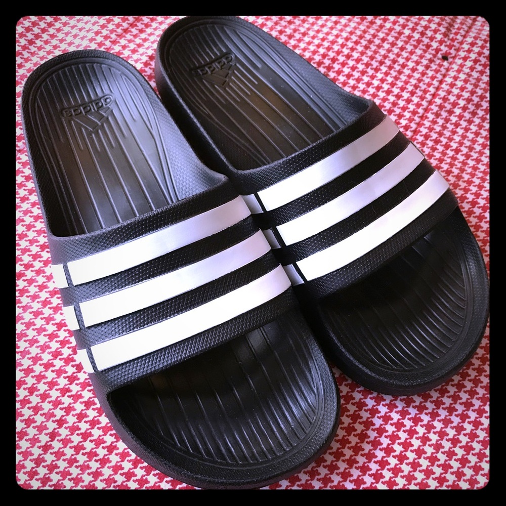 Adidas Duramo Slides Women’s Size 8M